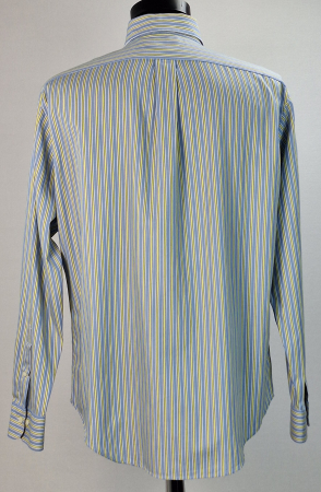 Cămașă Lauren Ralph Lauren Non-Iron din bumbac cu dungi mărime L–XL [3]