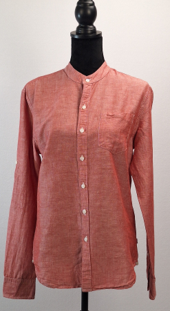 Femei - camasa-levis-100-in-roz-somon-guler-tunica-caramia