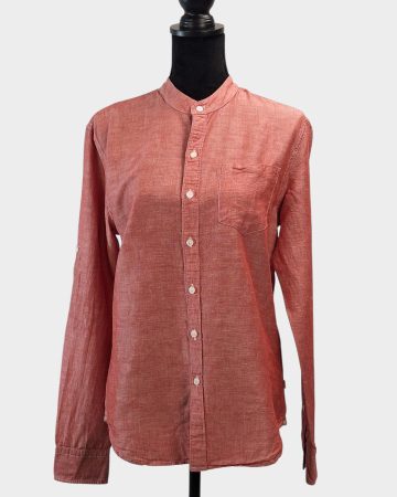 Femei - camasa-levis-100-in-roz-somon-guler-tunica-caramia