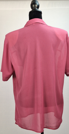 Cămașă Pura-Seta 100% SILK roz zmeură [3]