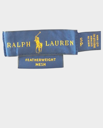 Camasa Ralph Lauren Featherweight Mesh 100% bumbac albastra S [2]