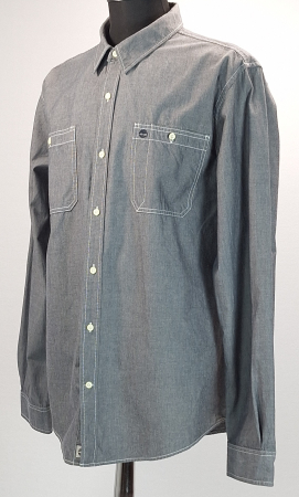 Camasa-Timberland-Earthkeepers-XXL-bumbac-organic-gri-albastru-Caramia [2]