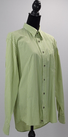 Camasa-unisex-Fuchs-Trachtenmoden-blend-bumbac-gingham-verde-Caramia [4]