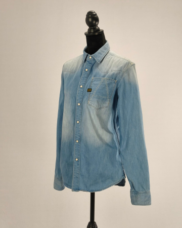 Camasa-unisex-G-Star-RAW-100-bumbac-denim-bleu-capse-Caramia [1]