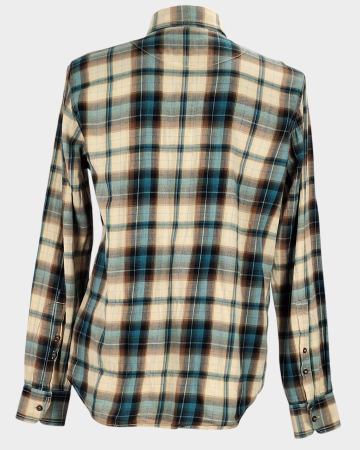 Cămașă unisex Marlboro Classics Slim Fit din bumbac în carouri mărime L [1]