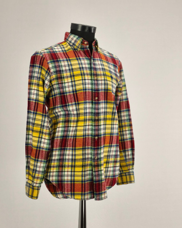 Camasa-unisex-Ralph-Lauren-Classic-Fit-bumbac-tartan-multicolor-S-Caramia [3]