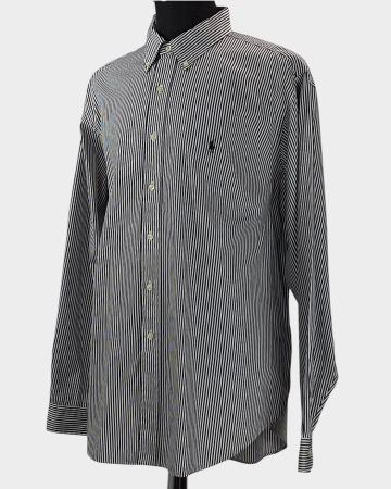 Cămașă unisex Ralph Lauren Classic Fit din bumbac în dungi XXL [1]