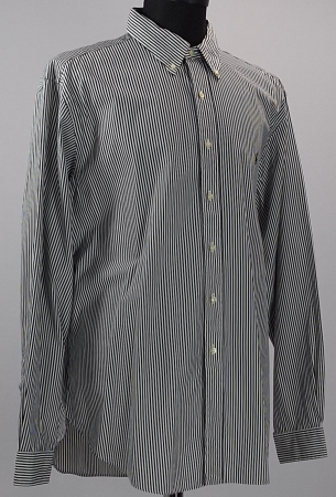 Femei - Cămașă unisex Ralph Lauren Classic Fit din bumbac în dungi XXL