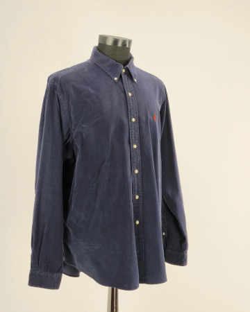 Camasa-Ralph-Lauren-Classic-Fit-XXL-reiat-bleumarin-100-bumbac-Caramia [3]