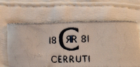 Cămașă Cerruti 1881 din mătase naturală gri perlat și ivory [5]