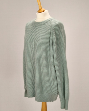 Cristiano Fissore pulover oversize vernil 90% cașmir 10% lambswool [1]