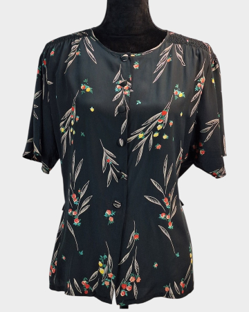 Bluze și cămăși - bluza-diana-bentalls-pura-seta-matase-naturala-neagra-imprimeu-floral