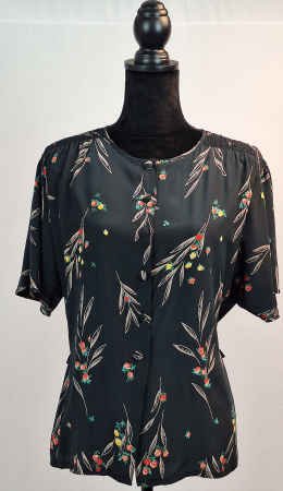 Bluze și cămăși - bluza-diana-bentalls-pura-seta-matase-naturala-neagra-imprimeu-floral