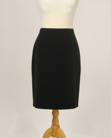 Fuste - Fustă Max Mara Studio neagră elegantă mărime L
