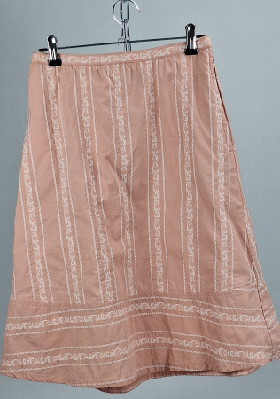 Fuste - Fusta-midi-Continental-by-Noa-Noa-bumbac-roz-Caramia