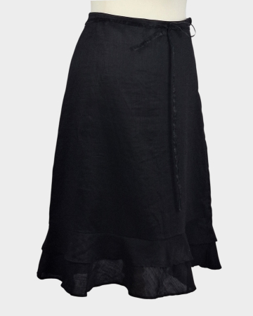 Fusta-midi-neagra-HM-100-ramie-volane-Caramia [3]