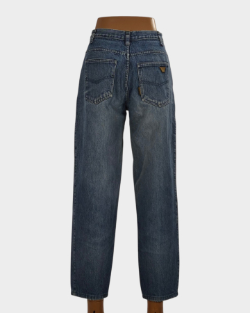 Blugi Giorgio Armani albaștri cu crac îngustat XS–S etichetă 30/32 [2]