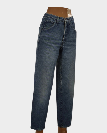 Blugi Giorgio Armani albaștri cu crac îngustat XS–S etichetă 30/32 [3]