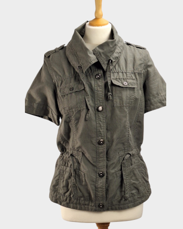 Femei - jacheta-cecil-verde-olive-in-bumbac-safari-caramia