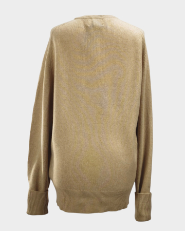 Pulover John Laing bej 100% cașmir Made in Scotland L [2]