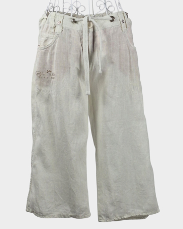 Pantaloni - Pantaloni-3-4-albi-Mogul-Denim-100-in-Caramia