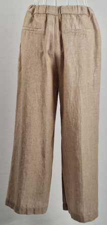 Pantaloni 3/4 Opus din 100% in bej natural [3]