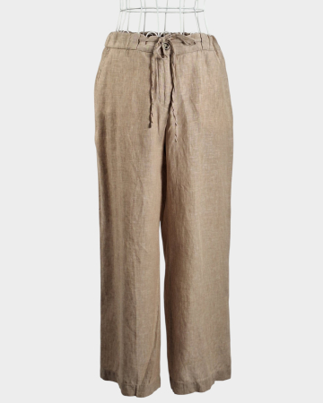 Pantaloni - Pantaloni 3/4 Opus din 100% in bej natural
