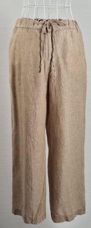 Pantaloni 3/4 Opus din 100% in bej natural [1]