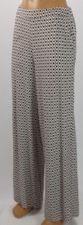Pantaloni Anko din vâscoză și in cu imprimeu geometric mărimea S [1]