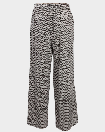 Pantaloni Anko din vâscoză și in cu imprimeu geometric mărimea S [2]