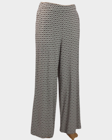 Pantaloni Anko din vâscoză și in cu imprimeu geometric mărimea S [3]