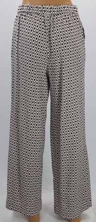 Femei - Pantaloni Anko din vâscoză și in cu imprimeu geometric mărimea S