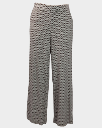 Pantaloni - Pantaloni Anko din vâscoză și in cu imprimeu geometric mărimea S