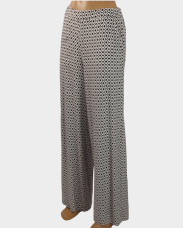 Pantaloni Anko din vâscoză și in cu imprimeu geometric mărimea S [1]
