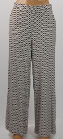 Pantaloni Anko din vâscoză și in cu imprimeu geometric mărimea S [2]
