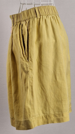 Pantaloni bermude Oysho din 100% in galben pal [2]