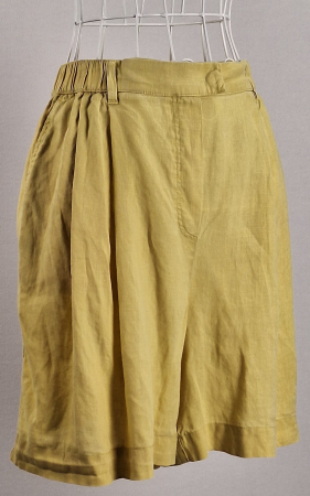 Pantaloni bermude Oysho din 100% in galben pal [1]
