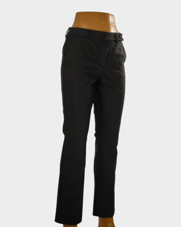 Pantaloni EMME Marella by Max Mara negri din blend de bumbac [3]