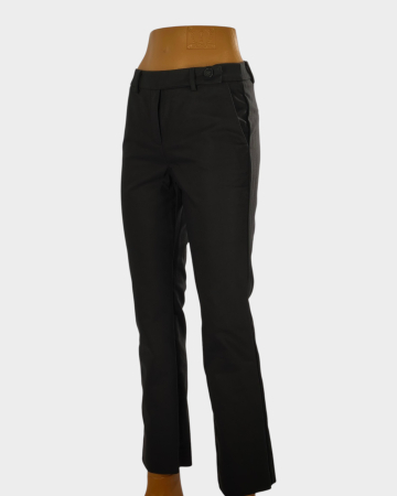 Pantaloni EMME Marella by Max Mara negri din blend de bumbac [1]