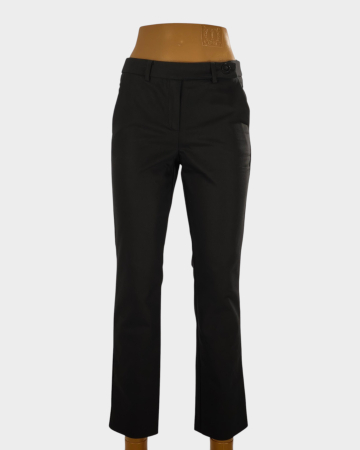 Femei - Pantaloni EMME Marella by Max Mara negri din blend de bumbac