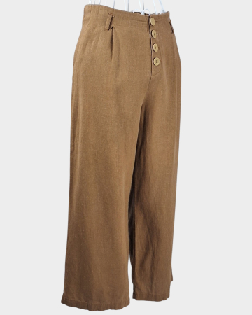 Pantaloni-largi-maro-Ever-me-in-vascoza-Caramia [2]
