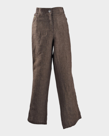 Pantaloni - Pantaloni-maro-100-in-Canda-Premium-Caramia