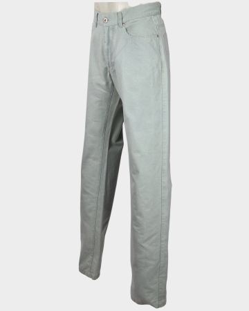 Pantaloni Original Marines verde mentă din bumbac și in [1]