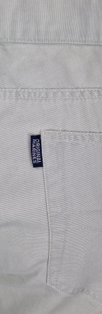 Pantaloni Original Marines verde mentă din bumbac și in [2]
