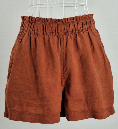 Pantaloni - Pantaloni scurți cărămizii H&M din 100% in