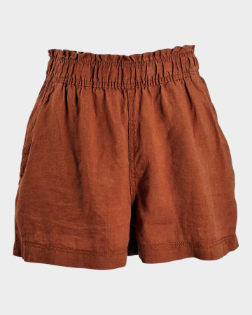Pantaloni - Pantaloni scurți cărămizii H&M din 100% in