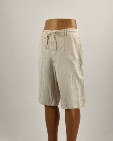 Pantaloni scurți unisex Liz Claiborne 100% in bej natur [2]