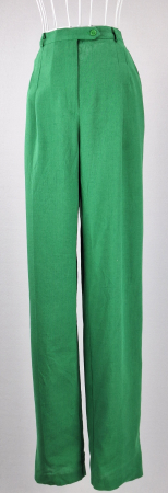 Pantaloni - Pantaloni-verzi-extra-lungi-Jay-Leslie-Caramia