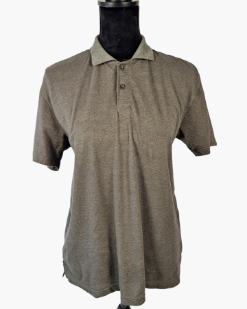 Tricouri - Polo Donnay 100% bumbac kaki melanj M