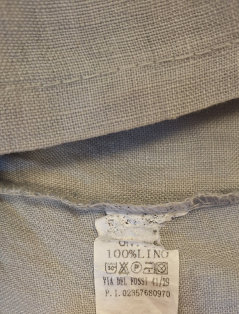 Bluză damă 100% in gri perlat Made in Italy XXL [3]